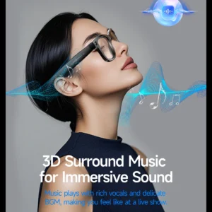 AI Smart Glasses, Camera Video Recording/ 100+ Translation Sunglasses Bluetooth /Music Men /Women 2026